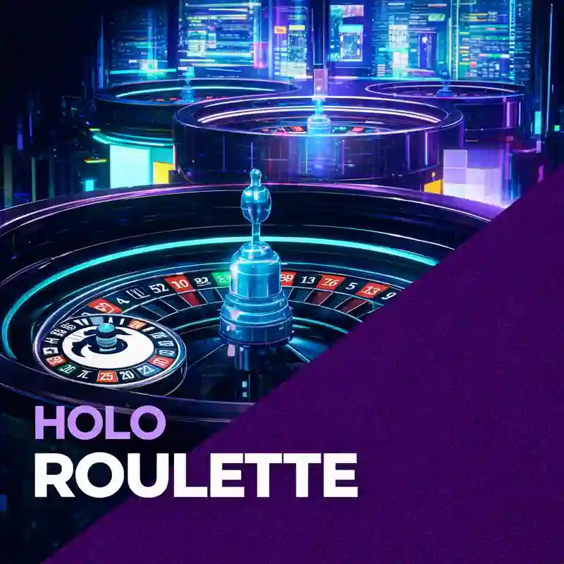 Holo Roulette Casino Game Logo